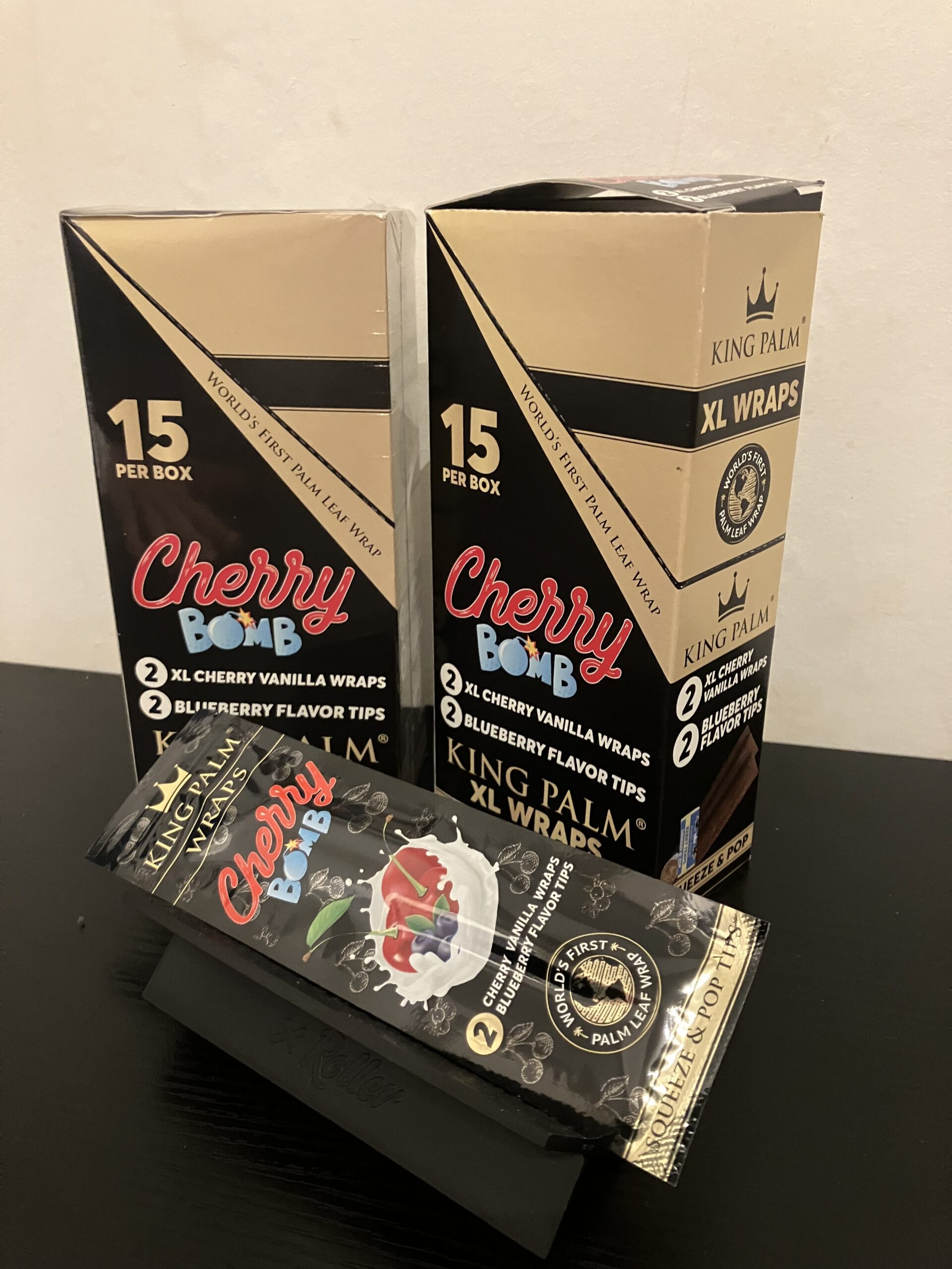 King Palm Blunt Wraps - Cherry Bomb - Image 3